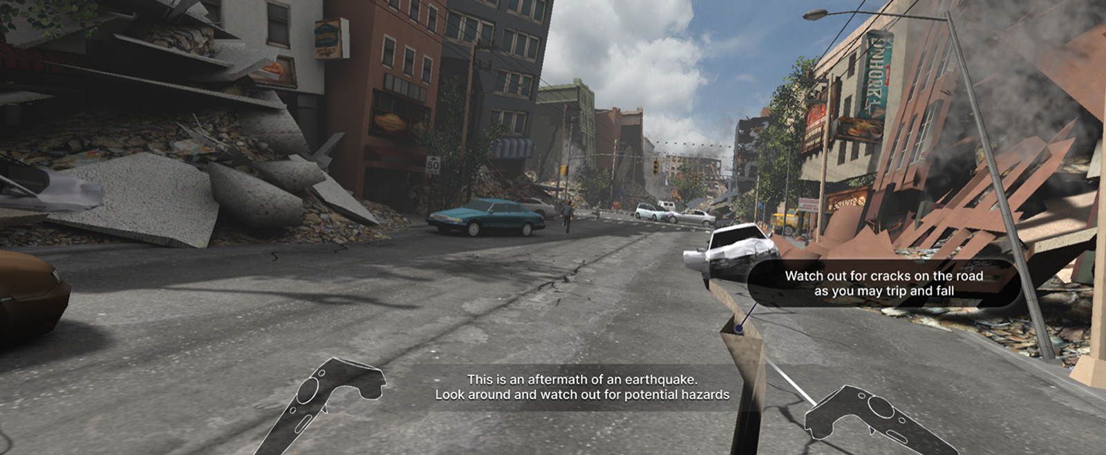 DSTA Disaster Relief VR Training
